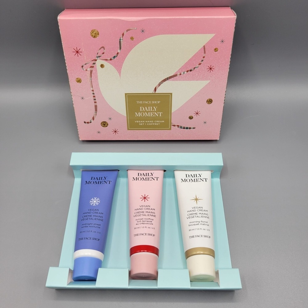 The Face Shop Daily Moment Vegan Hand Cream Set